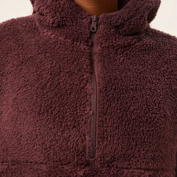 Girlfriend Collective Recycled Half-Zip Hoodie XXL, GUC - Picture 4 of 11